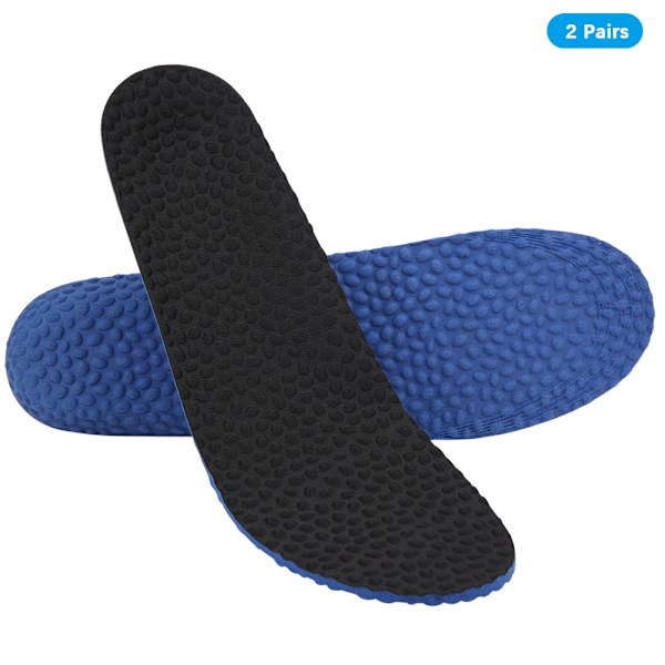 Skosåler Pustende Sneaker Innlegg Elastisk Fortykke Massasje Sports Skosåle Innleggspute Mann Størrelse