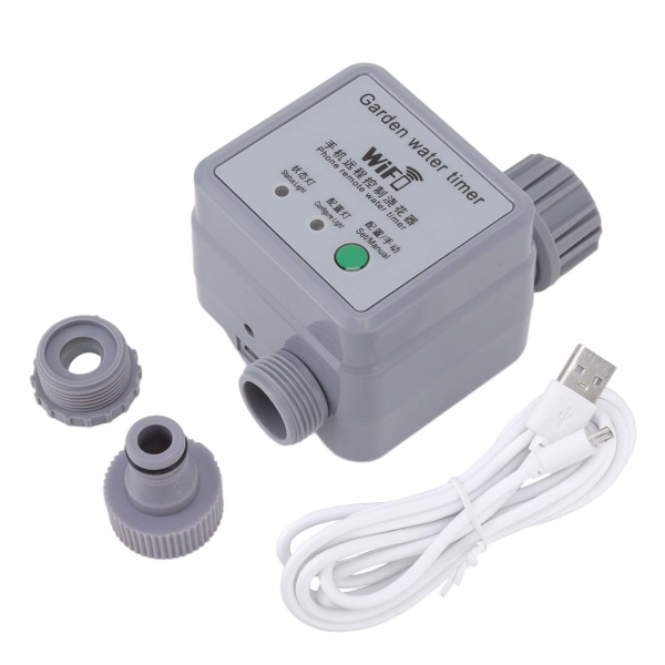 Smart Sprinkler Vann Timer Automatisk vanning Fjernkontroll USB Strømforsyning Vanning Timer for gårdsrom Balkonger