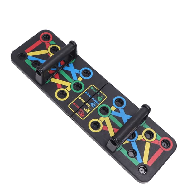 Push Up Board Multifunksjonell Abdominal Brystmuskel Trening Sammenleggbart Treningsbrett for Hjem