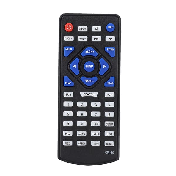 Erstatningsfjernkontroll for digital-TV, TV-kontroller for LEADSTAR KR‑62