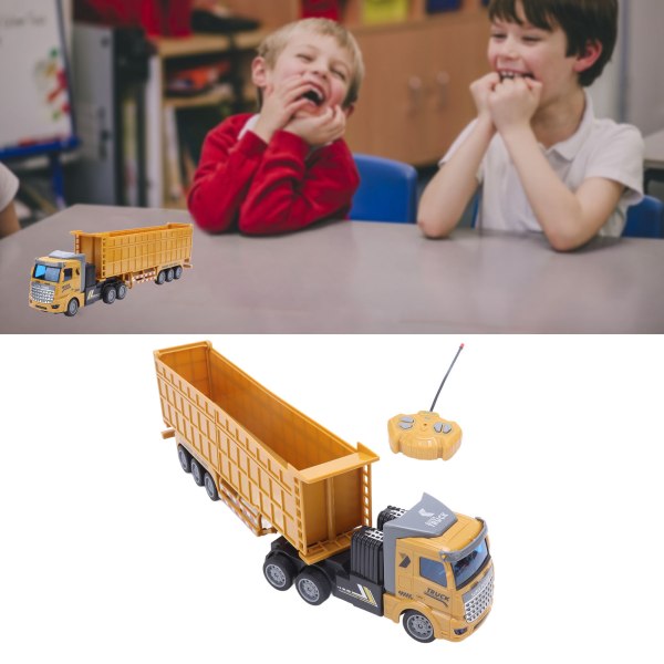 RC Engineering Truck 1:48 Scale Langaton kaukosäädin High Simulation Irrotettava Suuri Joustavuus RC Kippitavara 3+