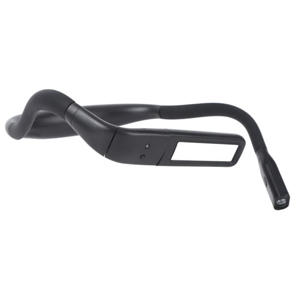 LED-halshängande lampa USB Typ C uppladdningsbar 3 färger halsläslampa 1800mAh för fiske camping