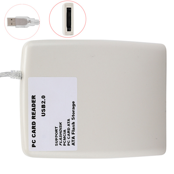 Kortläsare Industriell lagring Bärbar omvandlare Minne 68-stifts PCMCIA High-Speed ​​PCATA