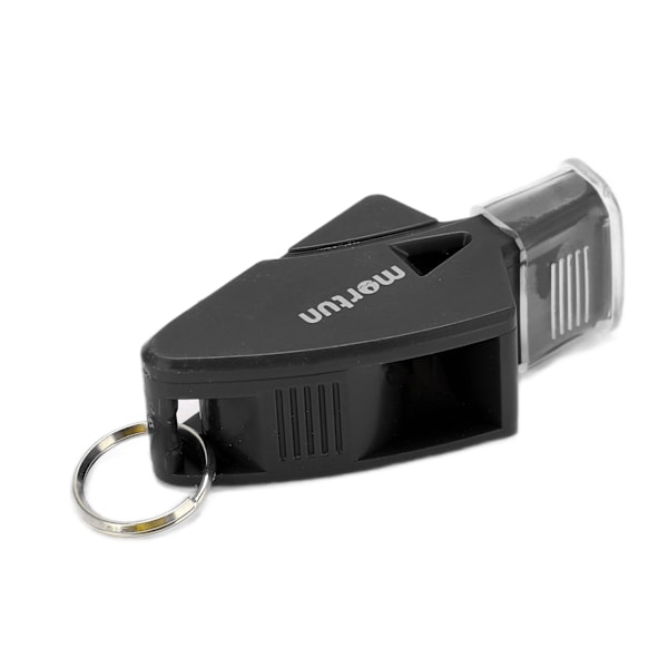 Whistle Competition Whistle E med snöre och förvaringsbox för tränare Domare och barn Svart