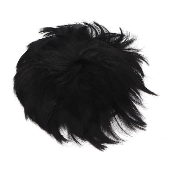 Herr Kort tupé Moderiktig stilig Bekväm Andas män Hår Topper Peruk för daglig Halloween Cosplay