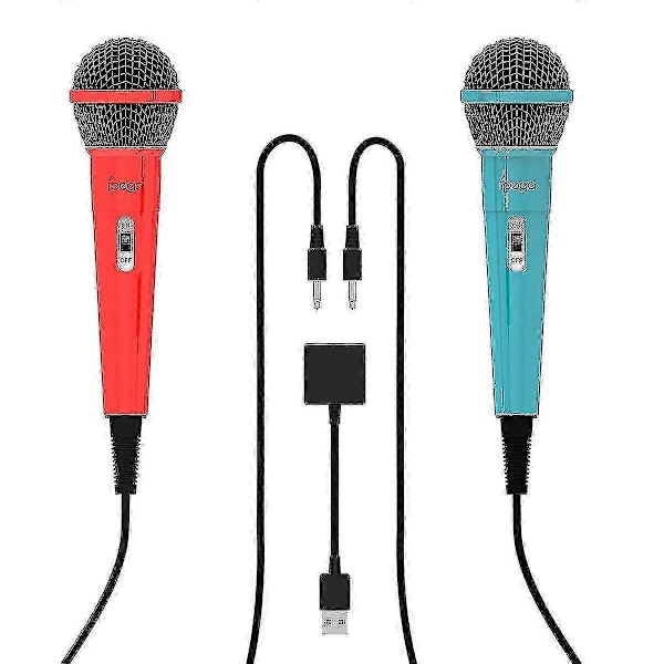 Gaming Mikrofon Dubbel Trådbunden Mikrofon Med Switch För Ps5/ps4/xboxone/n-switch/pc -Ny SZJR