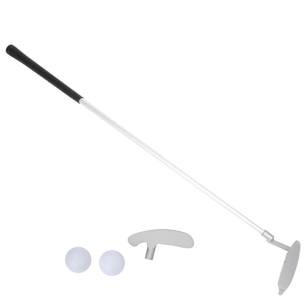Golfputter i aluminiumlegering for venstre og høyre hånd, utskiftbar 3-delt montering for voksne og barn