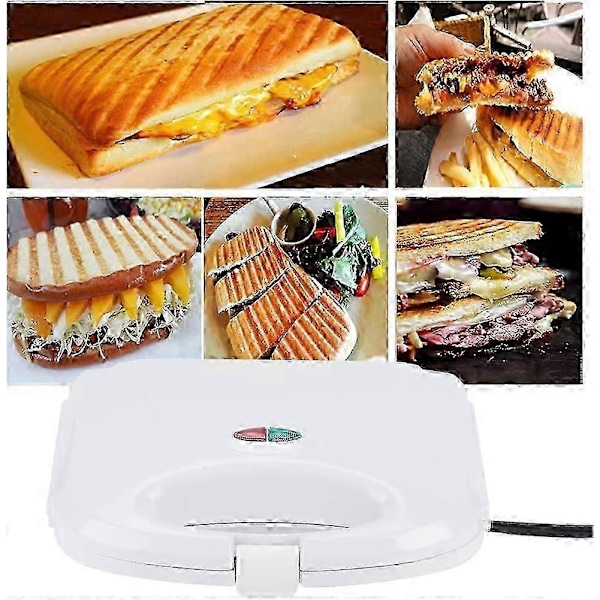 Sandwichmaker, Multifunksjonell Rask oppvarming Elektrisk Mini Brødbaker