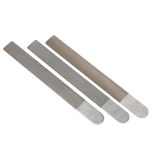 3st/Set Gitarr Sadel Filar Band Krökningsfil Luthier Reparationskit