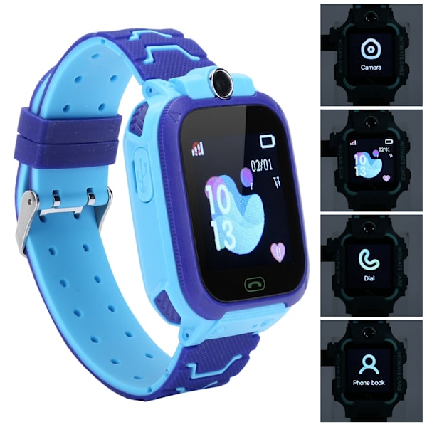 Q12B Børne Smart Watch IP67 Vandtæt Ur Telefon Anti Lost Wrist Smartwatch