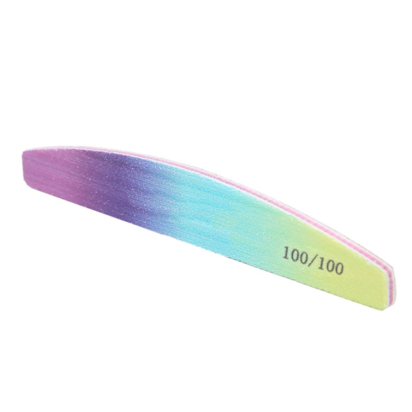Professionella nagelfiler Tvättbara dubbelsidiga nagelfilar Manikyr Pedikyr Nagelbuffrande Filer100/100