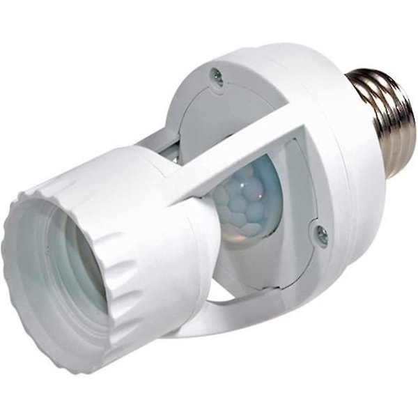 Glödlampshållare med Rörelsesensor Säkerhetsdetektering E27 60w Rörelsesensor