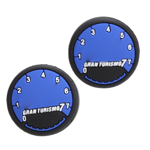 1 par Gamepad Rocker Caps Cover Case passer til PS4/PS5 Game Controller Tilbehør til bil Blå