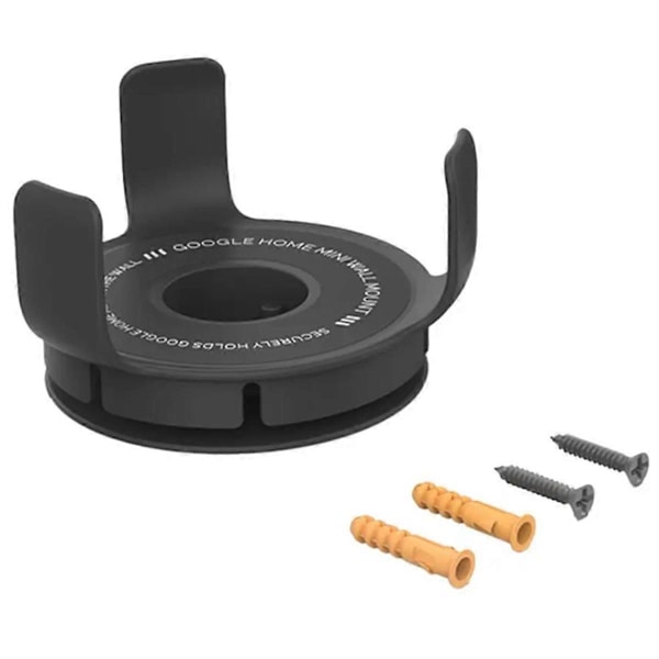 Fäste för Home Mini Smart Högtalare Väggfäste, Svart