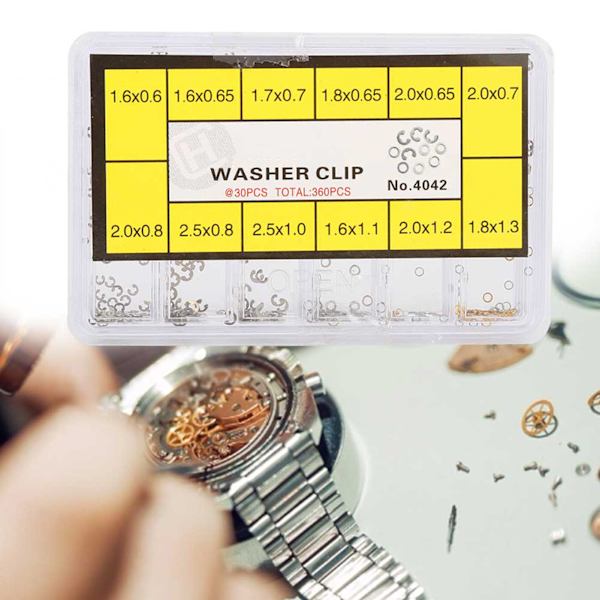 Ur Trykknap Skive Klips Kalender Disk Ur Reparationsværktøj Tilbehør