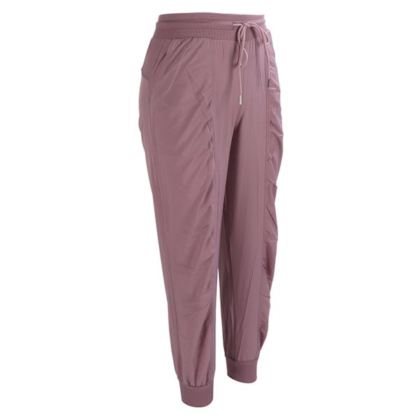 Jogger-housut Löysät Hengittävät nilkkareunaiset Vapaa-ajan kuntohousut Taskuilla ( Harmaa Violetti ) XL