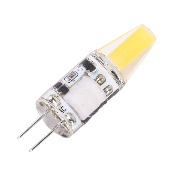 G4 COB lyspære 3W 400LM 2-pins pære for lysekrone Taklampe Bordlampe AC/DC 12V Naturlig lys 4000-4500K