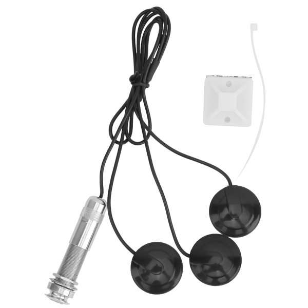 Gitar Piezo Pickup End Button Transducer for akustisk gitar fiolin Ukulele Mandolin