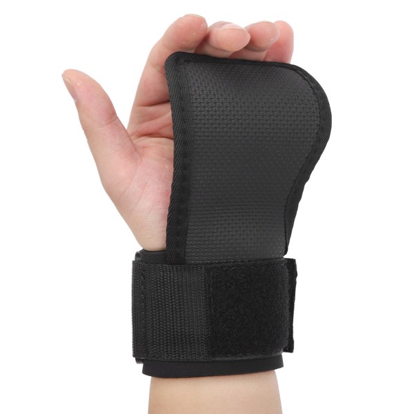 Dobbelt T-form skridsikker håndbeskytter håndledsbeskyttelsesbånd til vægtløftning håndvægttræning (plus størrelse)