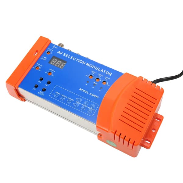 AV-valgmodulator Professionel PAL NTSC Standard VHF UHF RF-modulator til hjemme-tv 100‑240V US-stik