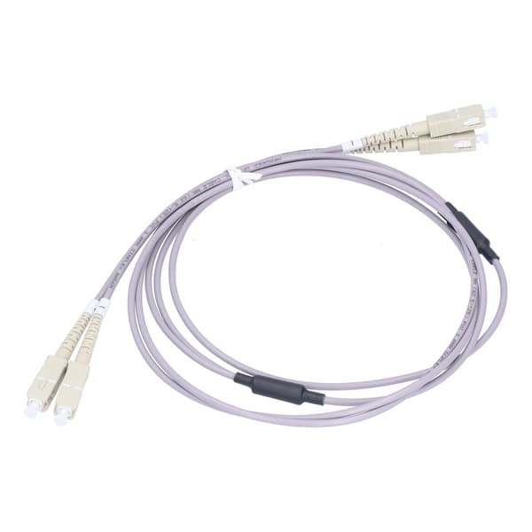 Optisk fiber patchkabel pansret jumper multimode 2-kernet optisk kabel SC UPC-SC UPC grå (5 meter)