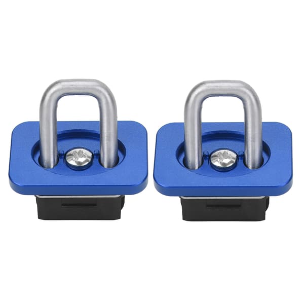 2 stk. surringsankre i rustfrit stål til lastbilssider, erstatning for Chevy Silverado ColoradoBlue