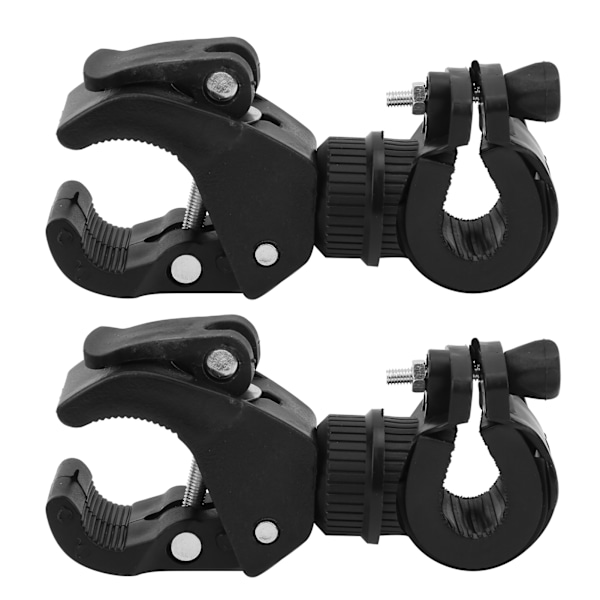 2Pcs Bike Light Mount Holder 360 Degree Rotatable Bicycle Flashlight Bracket Cycle Equipment