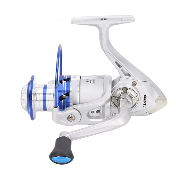 Spinning Reel Front Rear Drag Foldable Rocker Arm Fiskeredskap for Utendørsbruk AL6000