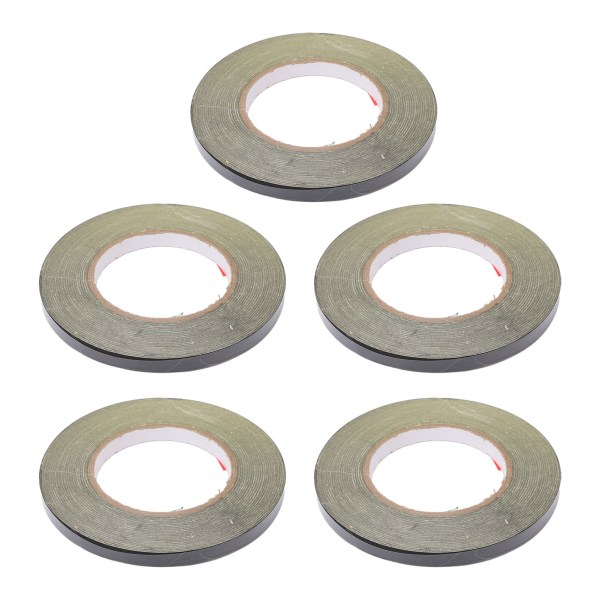 5 st acetatduktejper 0,22 mm tjocklek 10 mm bredd 30 m längd kabelstamisoleringstape för elektriska apparater normal typ