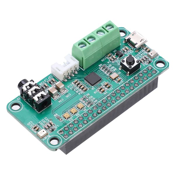 Ljudavkodningsmodul Dubbel mikrofon Taligenkänning WM8960 för RASPBERRY PI ZERO DC5V