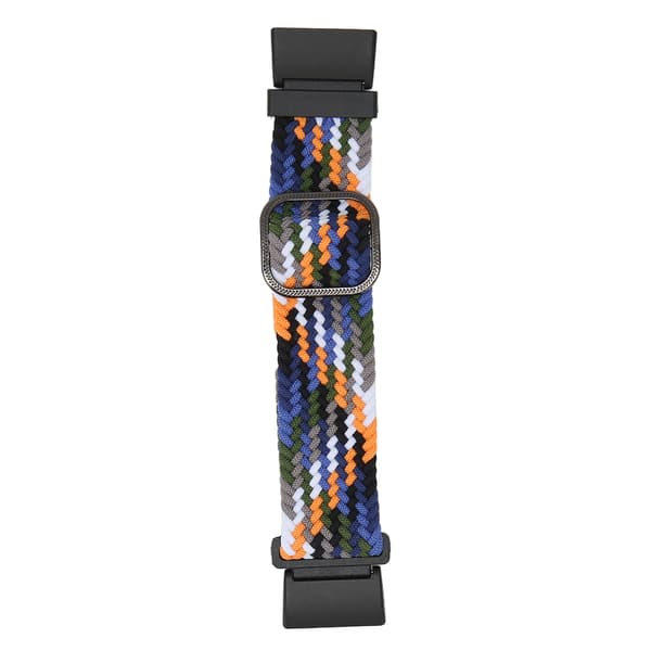 Elastisk urrem til Redmi Watch 2, justerbart legeringsstik, vævet nylon sportsurrem, denimfarve