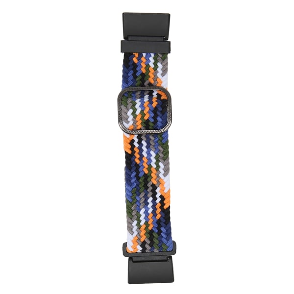 Elastiskt watch för Redmi Watch 2 Justerbar legeringskontakt Vävt nylon watch Denimfärg