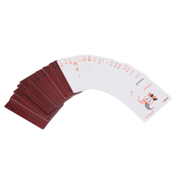 54st Colorblind Correction Poker Card Intressant Röd Grön Färg Pappersmaterial Spelkort för Amblyopia Training