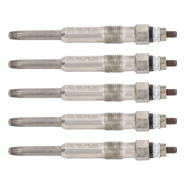 5 STK Bilmotor Gløderør 0250202022 Aluminiumslegering Direkte Pasform Fantastisk Erstatning
