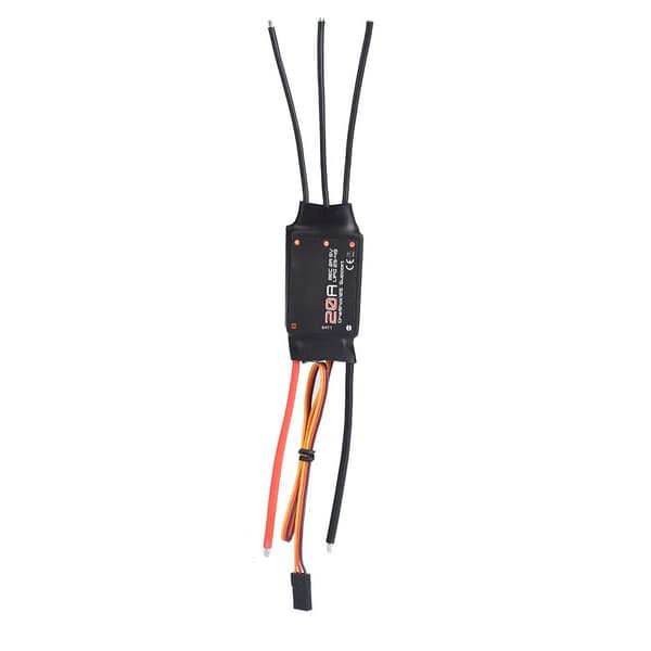 EMAX BLHELI Series 20A ESC Elektronisk hastighetskontroller med BEC for Quadcopter (20A)