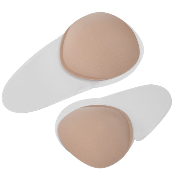 Bröstvårtsskydd Lyft Strapless Push Up BH Andningsbar Lim BH för Kvinnor FlickorApricot L (11cm / 4.3in)