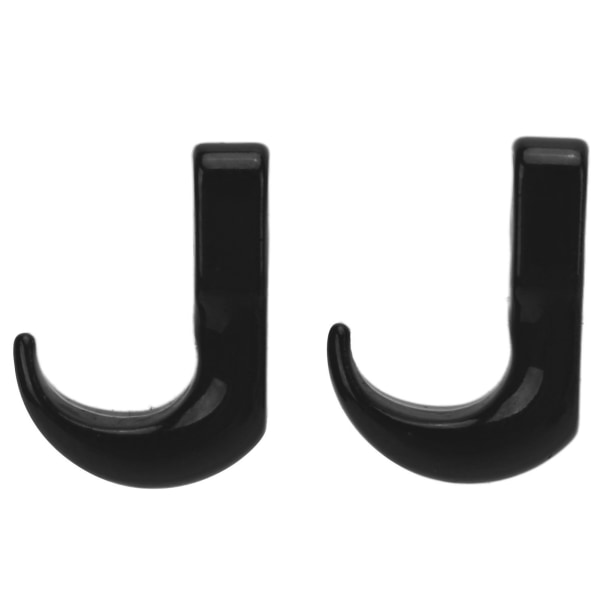 2 stk. RC metallstøtfanger tilhengerkrok sigd autentisk redningsbilkrok for Axial SCX24 1/24 svart