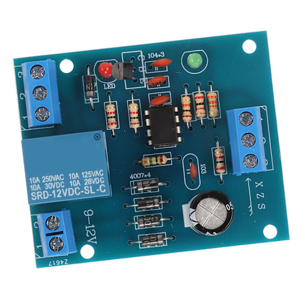 Vattennivåregulatormodul 12V Automatisk nivåreläkretskort Vattennivåbrytare Avkänningsregulator