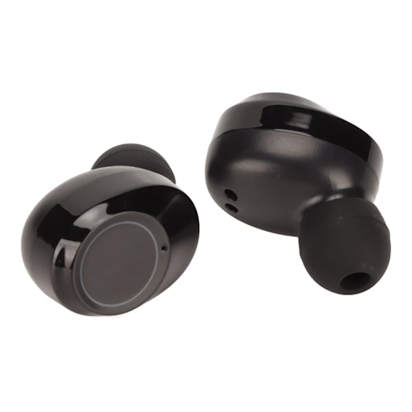 Bluetooth Trådlösa Hörlurar Brusreducering Digital Display Touch Control Bluetooth Stereo Hörlurar med Laddningsfodral