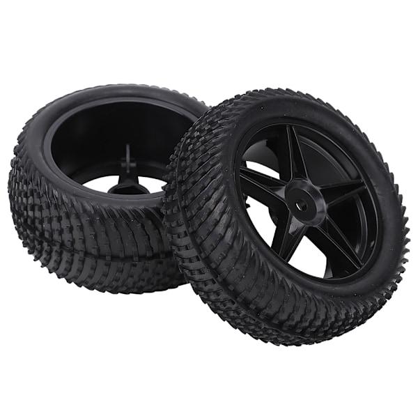 4 st/set Universal Däck Däck Tillbehör Modifiering Byte 85mm för 1/10 RC BilSvart