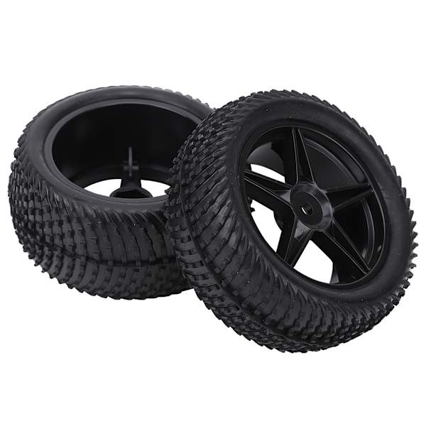4 stk./sett Universal Dekk Dekk Tilbehør Modifikasjon Erstatning 85mm for 1/10 RC Bil Svart