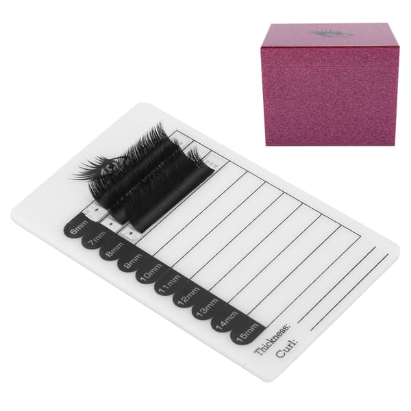 Akryl Øjenvippe Opbevaringsboks 10 Lag Øjenvippe Opbevaringsboks Display Makeup Organizer