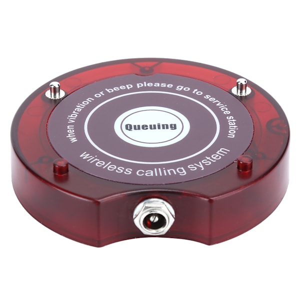 SU‑668 Trådlöst kösamtal System Personsökare Adapter Laddningsbas för restaurang 110-240V EU Plug Prize UE