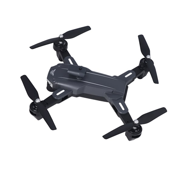 RC Quadcopter leksak hopfällbar hinderundvikande 4K HD Dual Camera Quadcopter för över 14 Svart Tre batterier
