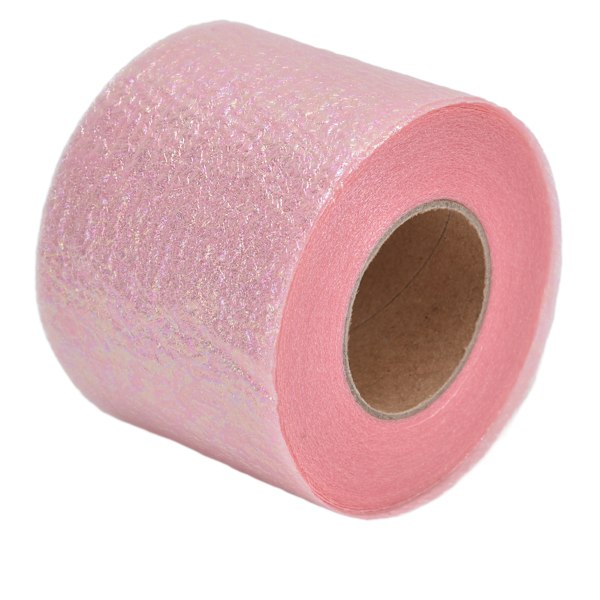 Symphony Ribbon Gradient Julband Rulle DIY Hemmagjorda Barnbåge Hårprydnad Tulle RulleMelon Röd