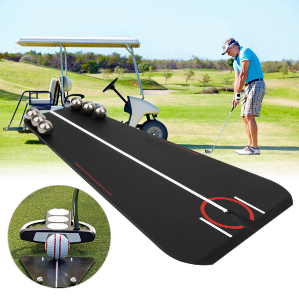 Golfputting Øvingsenhet Justering Treningshjelp Tilbehør til svingtrener med line for innendørs utendørs