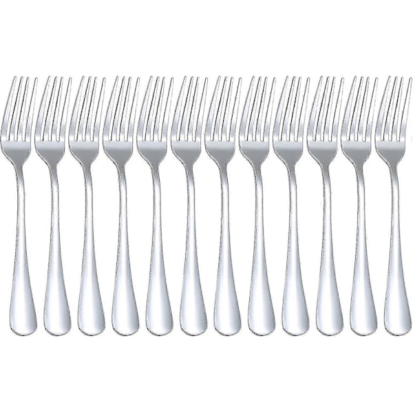 7.2 \"plate Gafler Meny Gafler Bestikksett Rustfritt Stål Middagsgafler For Hjemmebruk Husgave_SZXM