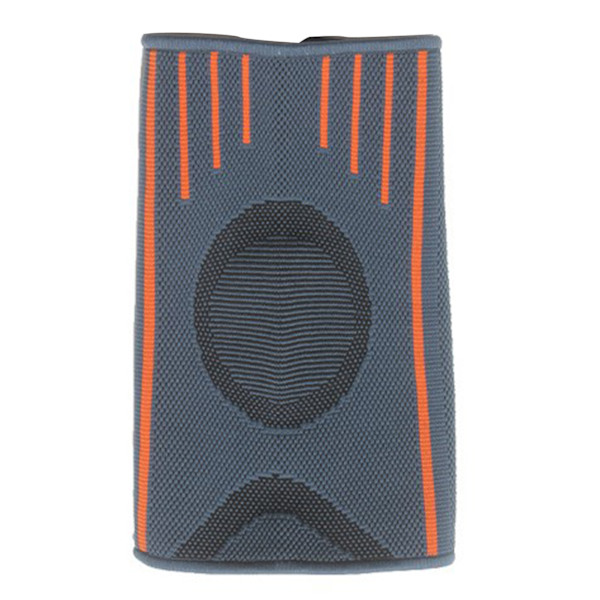 Albue Støtte Nylon Fortykket Elastisk Grå Orange Albue Support til Udendørs Sport Basketball XL