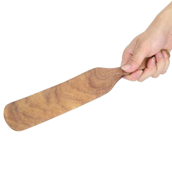 Teak Spatel Husholdning Tre Stekespade Hjem Kjøkken Matlaging Redskaper 33.5x5cm