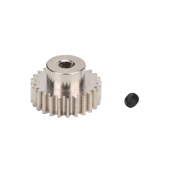 Metall Motor Gear 0.6M 25T Tilbehør Erstatning Passer for 1/10 Elektrisk RC Bil